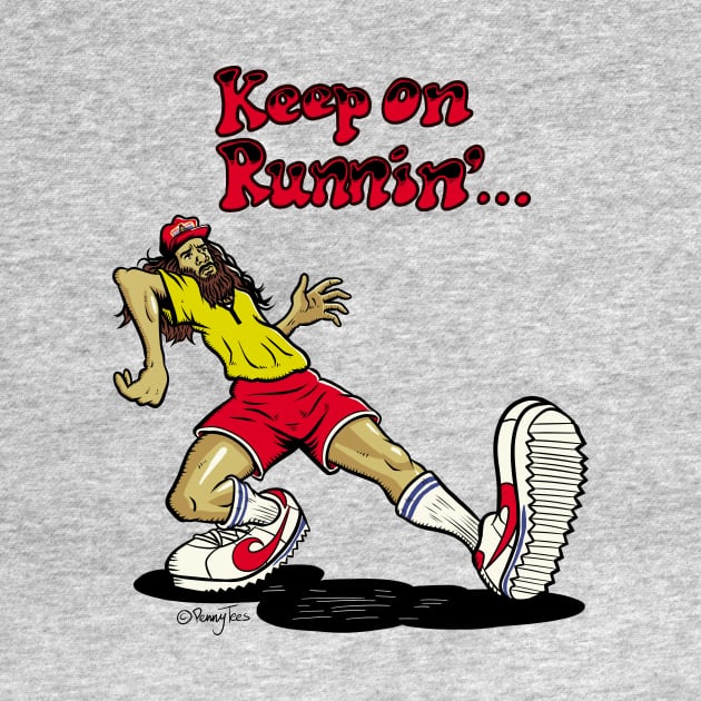 Keep on Runnin' by Peter Katsanis Art